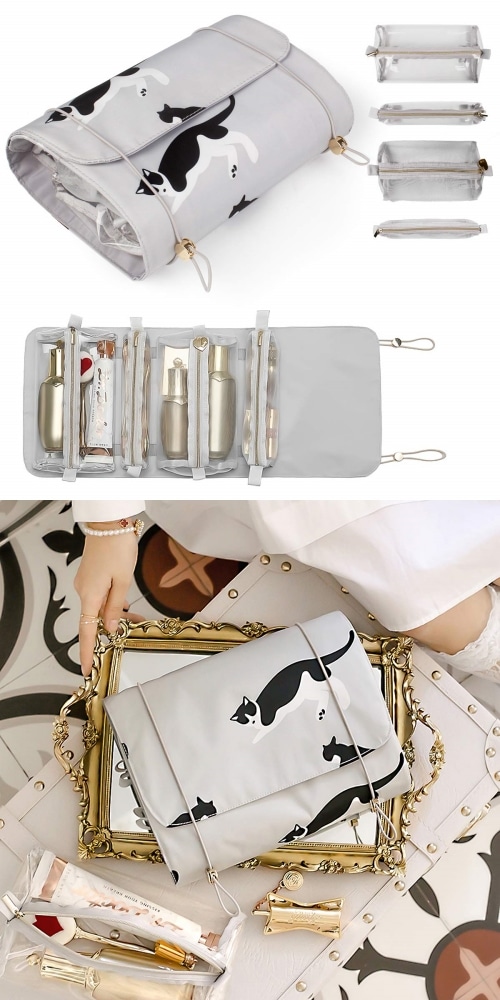 portable cosmetic bag