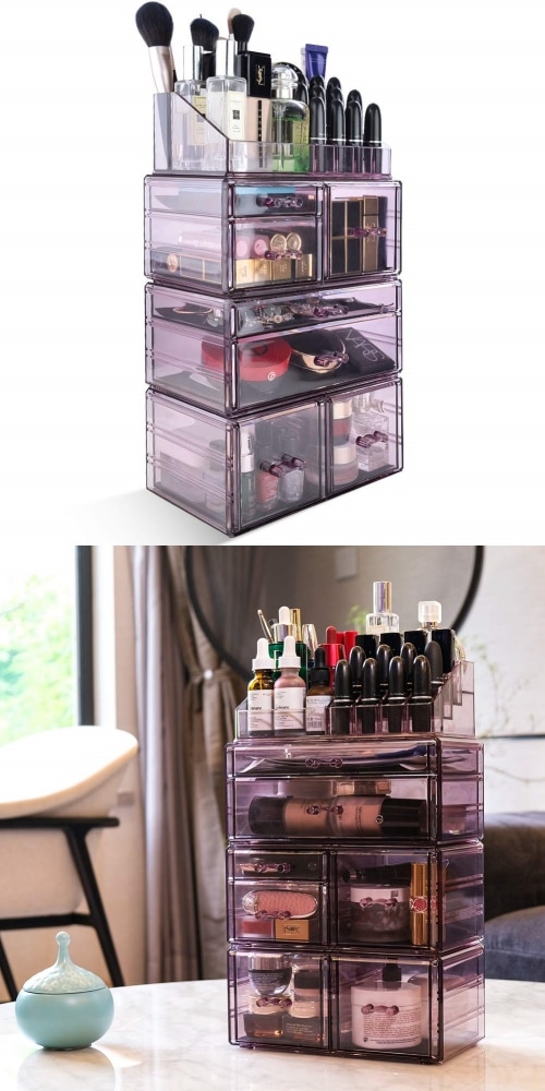 all-in-one makeup storage
