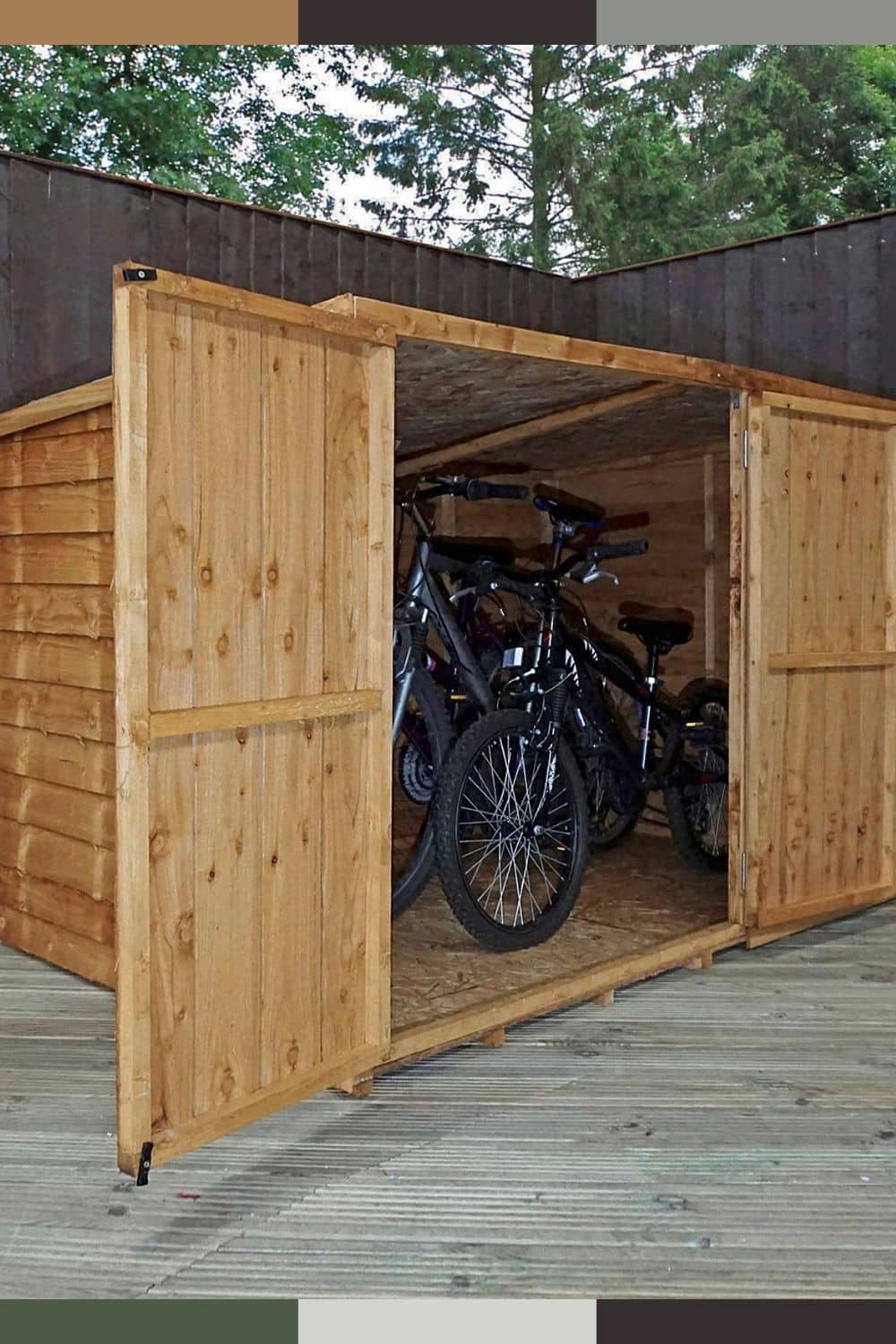 bike storage shed ideas