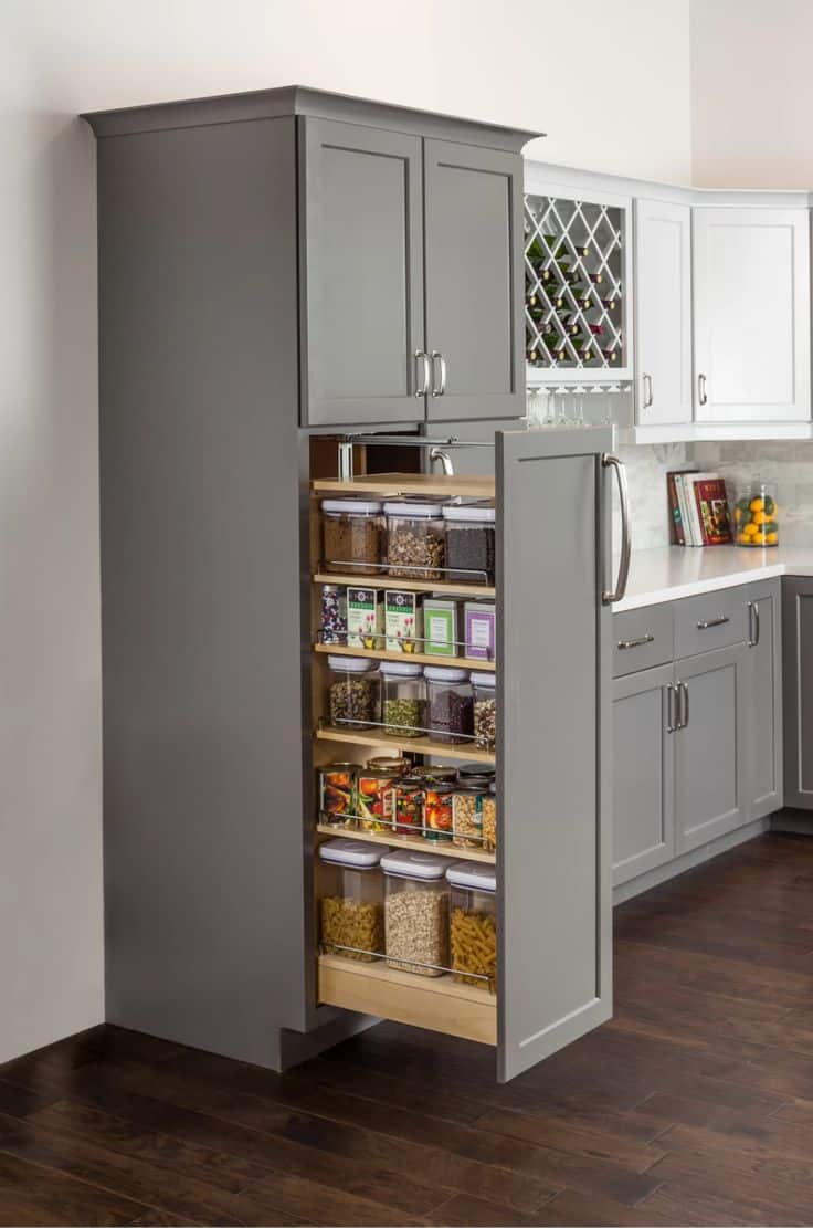 small kitchen pantry design ideas