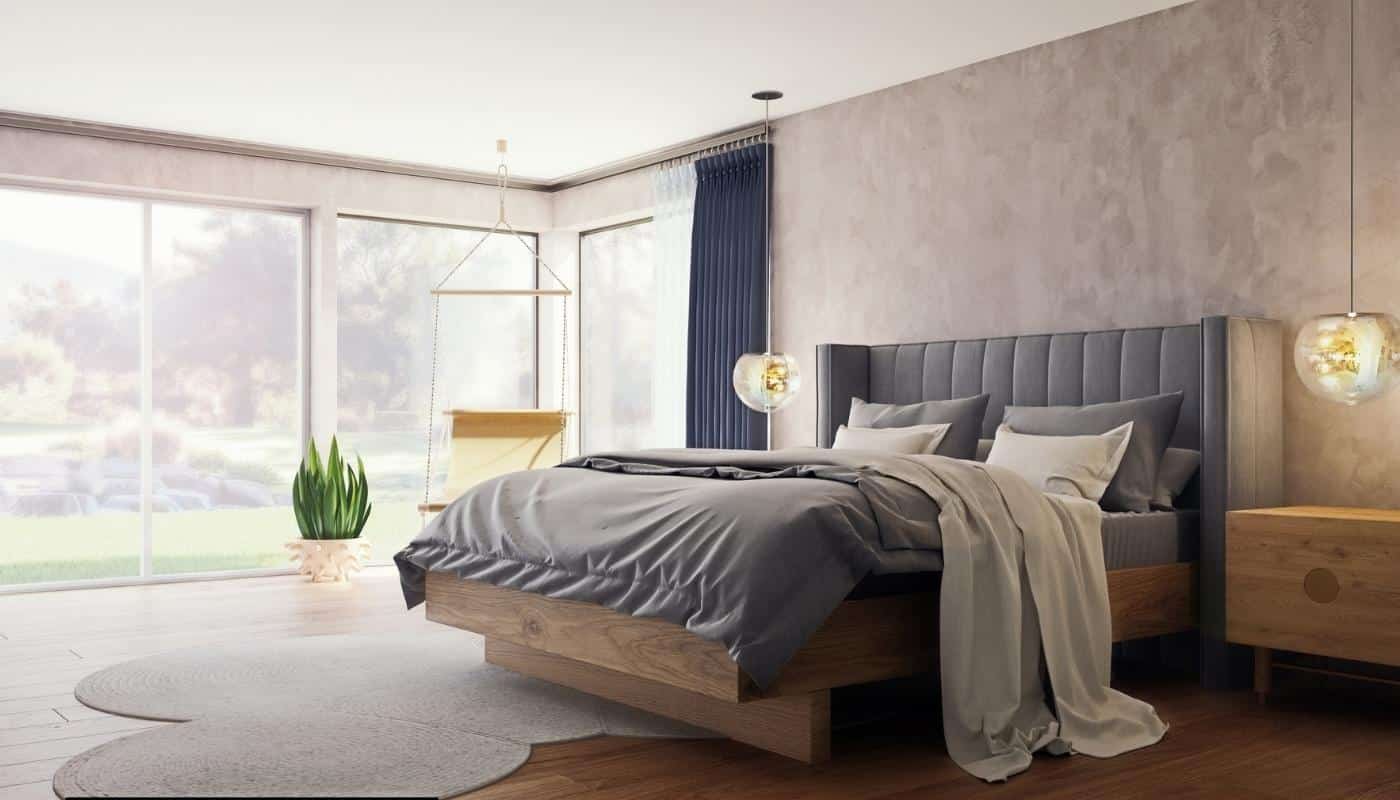 Relaxing Bedroom Ideas: comfort bedframe 