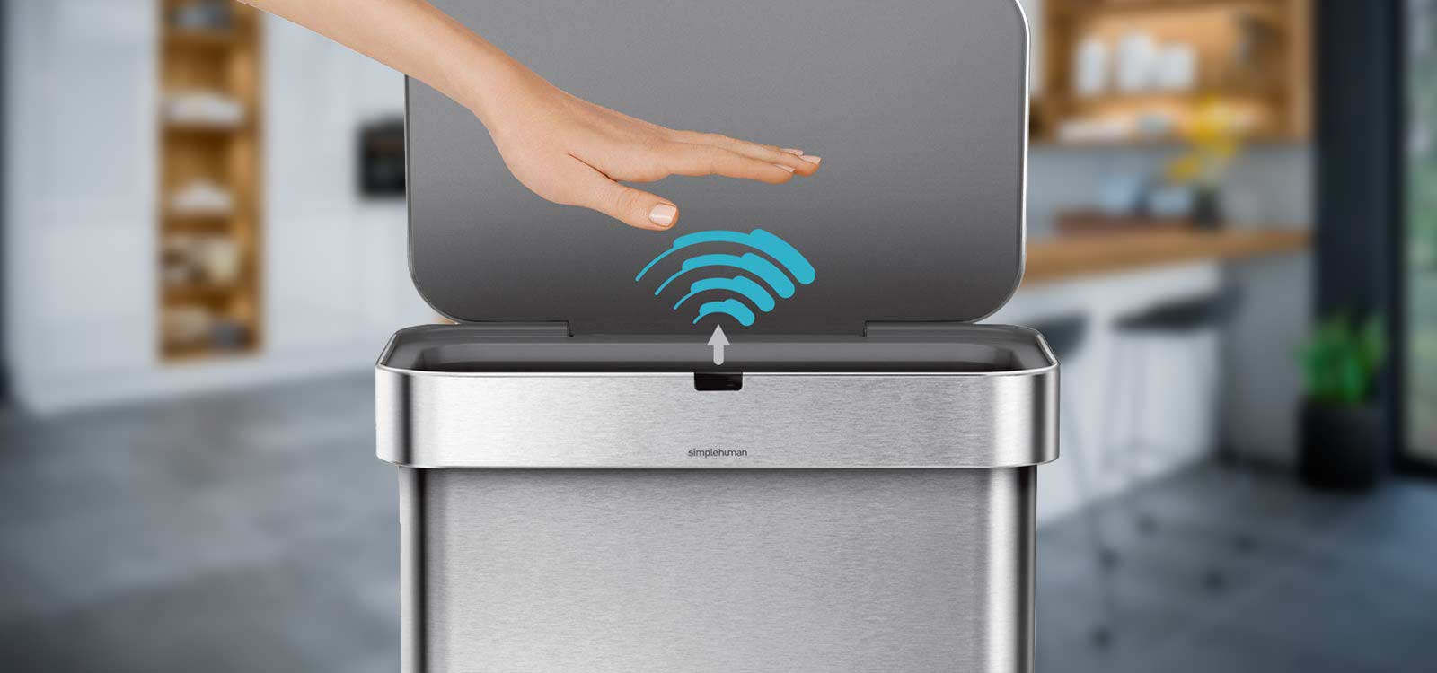 Bathroom Need: Touchless Trash Cans 