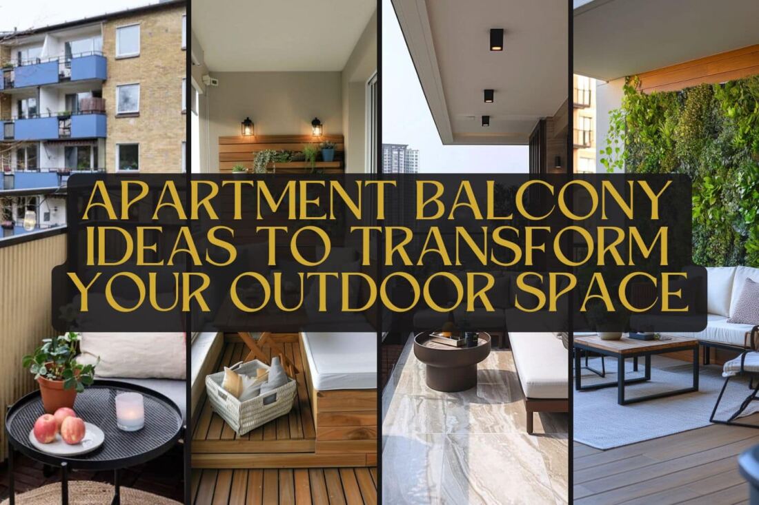 View of 9 Apartment Balcony Ideas to Transform Your Outdoor Space