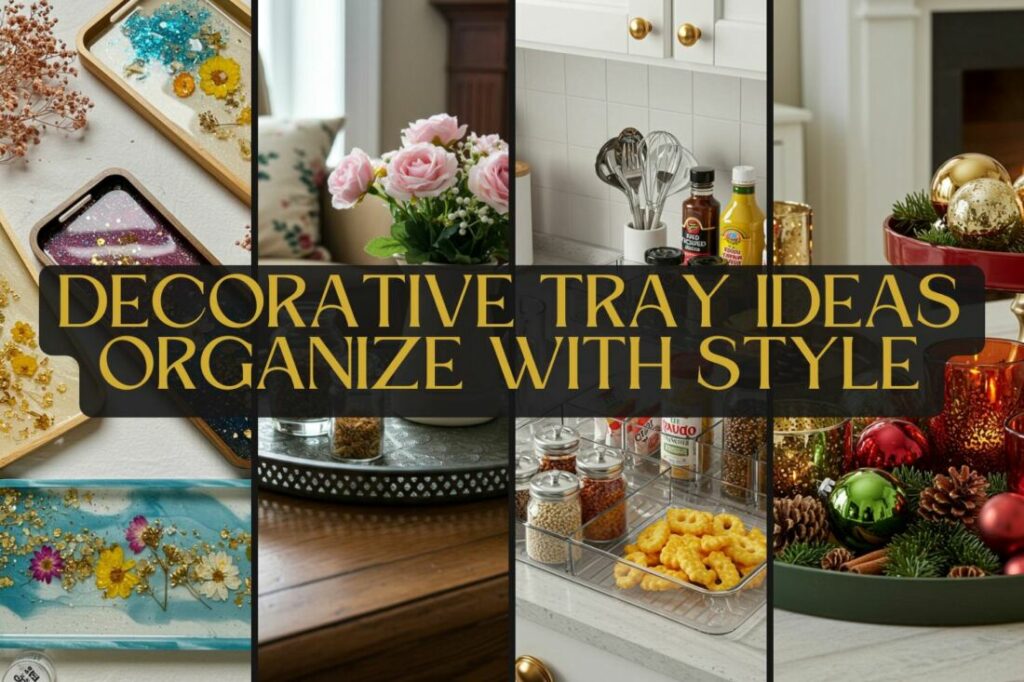 20+ Decorative Tray Ideas | Organize With Style