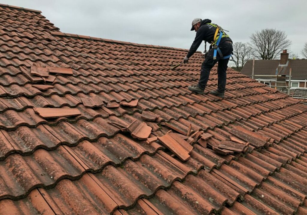 Clay Tile Roof Repair