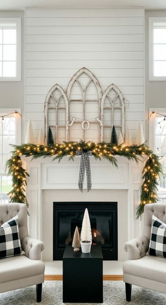 Christmas mantel decor ideas