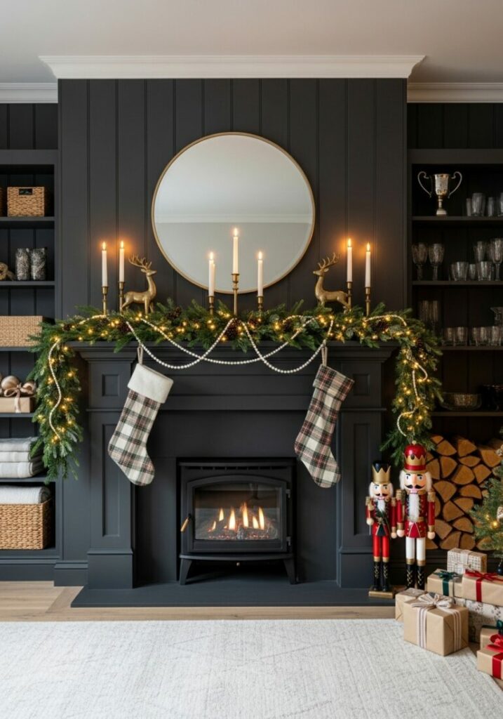 Christmas mantel decor ideas