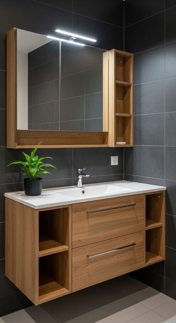 29 Smart Small Bathroom Vanity Ideas | Ultimate Combo Space