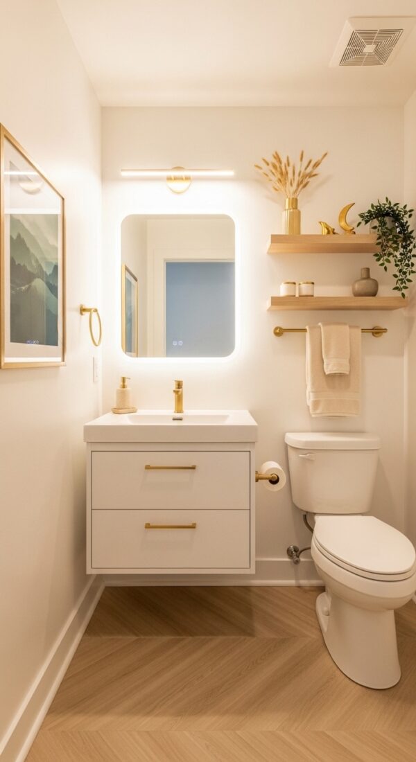 29 Smart Small Bathroom Vanity Ideas | Ultimate Combo Space