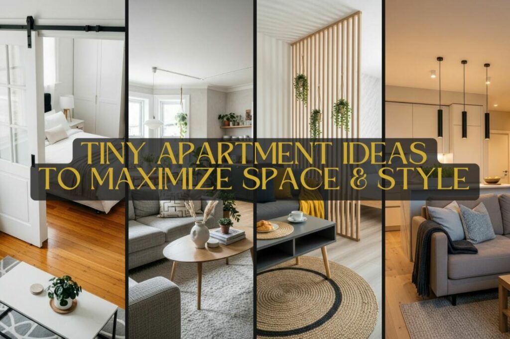 View of 29 Tiny Apartment Ideas to Maximize Space and Style