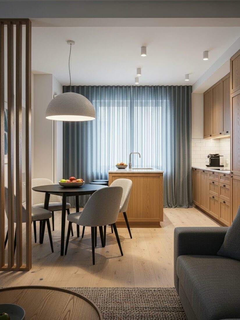 View of 29 Tiny Apartment Ideas to Maximize Space and Style