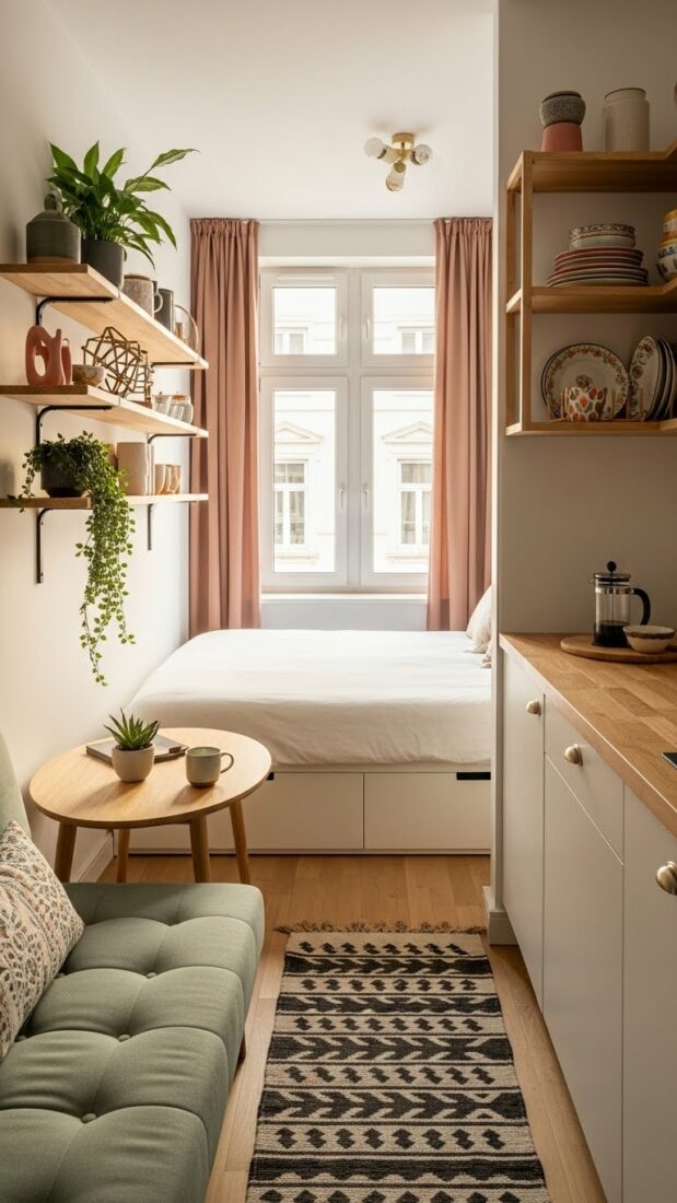 29 Tiny Apartment Ideas to Maximize Space and Style