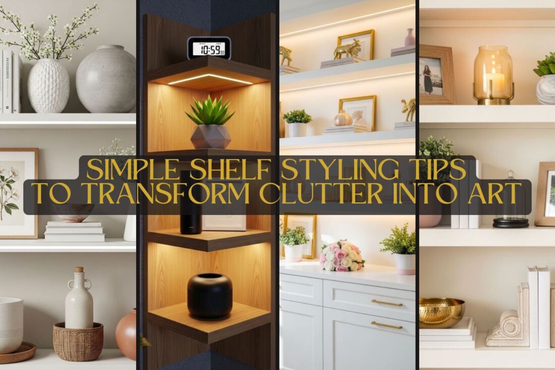 29 Simple Shelf Styling Tips to Transform Clutter into Art - Home Decor