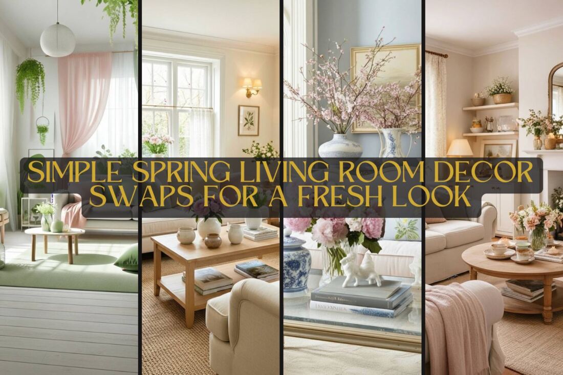 31 Simple Spring Living Room Decor Swaps for a Fresh Look - Home Decor