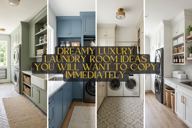21 Dreamy Luxury Laundry Room Ideas You Will Want to Copy Immediately