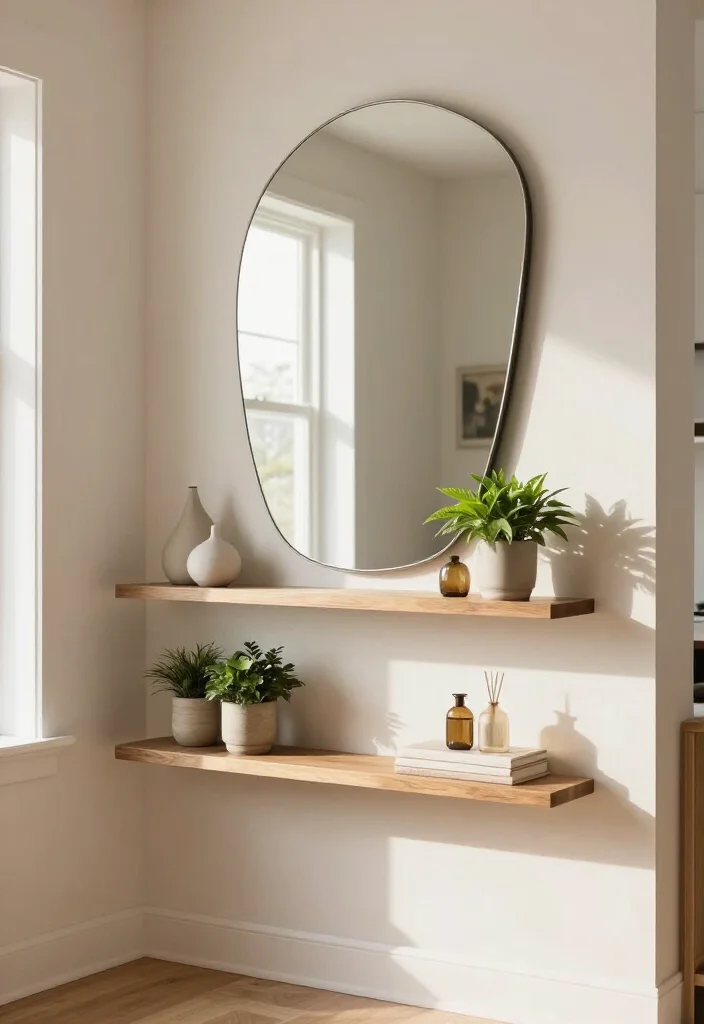 17 Artistic Corner Wall Ideas That Will Inspire Your Inner Designer - 10. Mirror Magic 1
