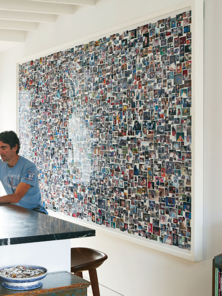 17 Eclectic Gallery Wall Ideas That'll Add a Personal Touch to Any Room (Don't Miss #9!) - 5. Textured Wall Art 1