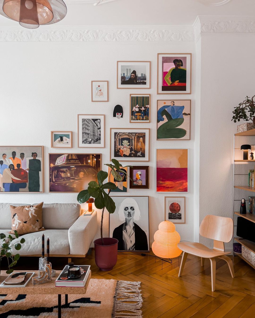 19 Modern Smallwoods Gallery Wall Ideas That Will Leave Guests in Awe! - 7. Layering Textures for Depth 1