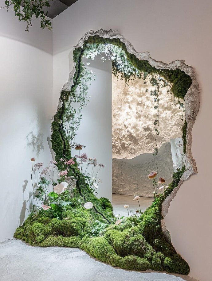 20 Corner Wall Gallery Ideas That Will Make You the Envy of Your Friends! - 4. Nature-Inspired 1