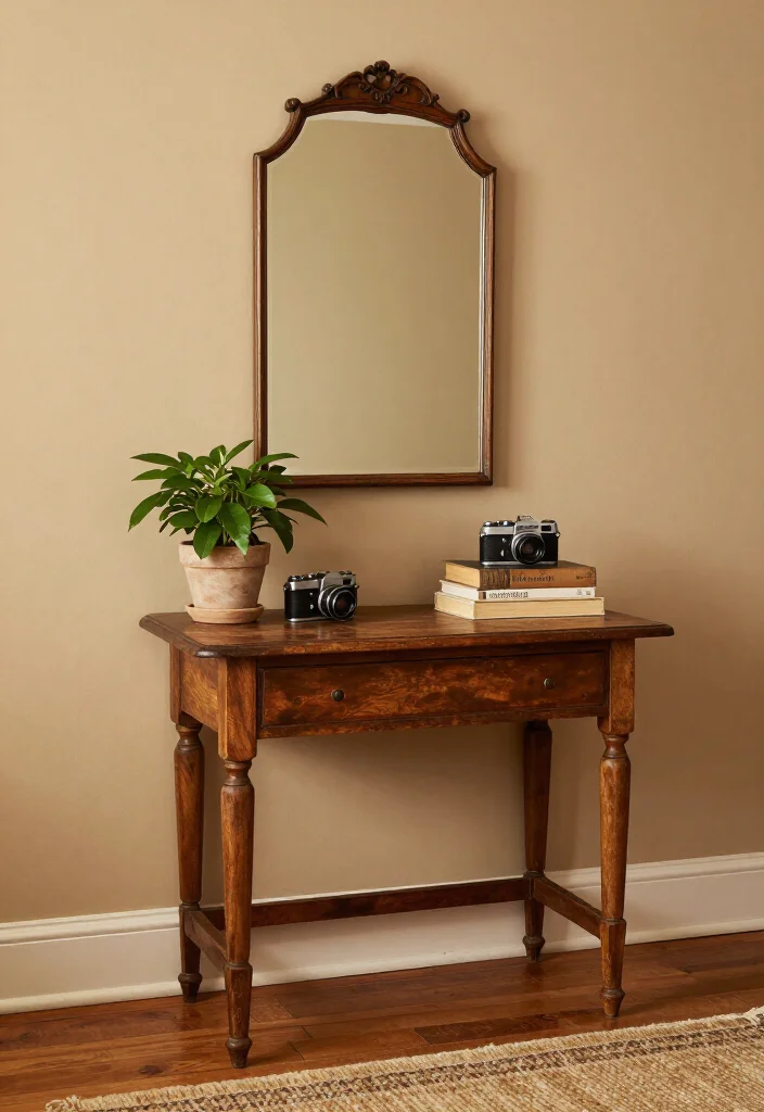 20 Creative Corner Wall Decor Ideas You Won't Believe Exist! - 17. Repurposed Vintage Finds 1