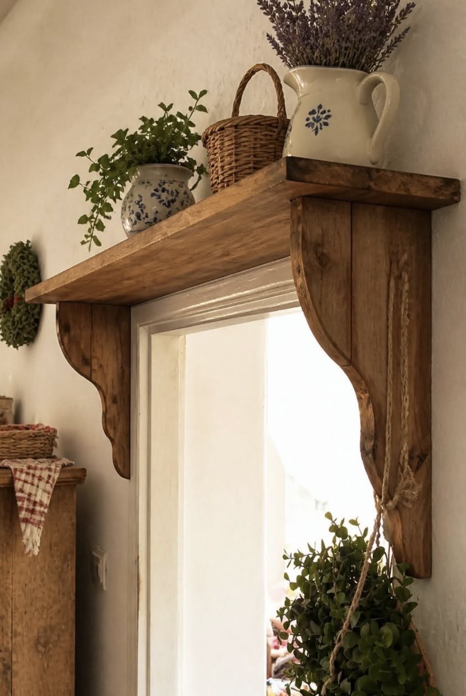 20 Stunning Picture Wall Ideas for Your Living Room That Will Steal the Show! - 4. Rustic Wood Frames 1